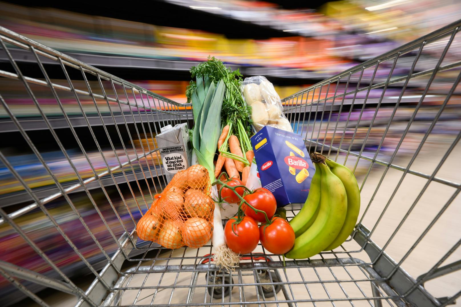 Lebensmittel sind nach wie vor Preistreiber der Inflation. Symbolbild.