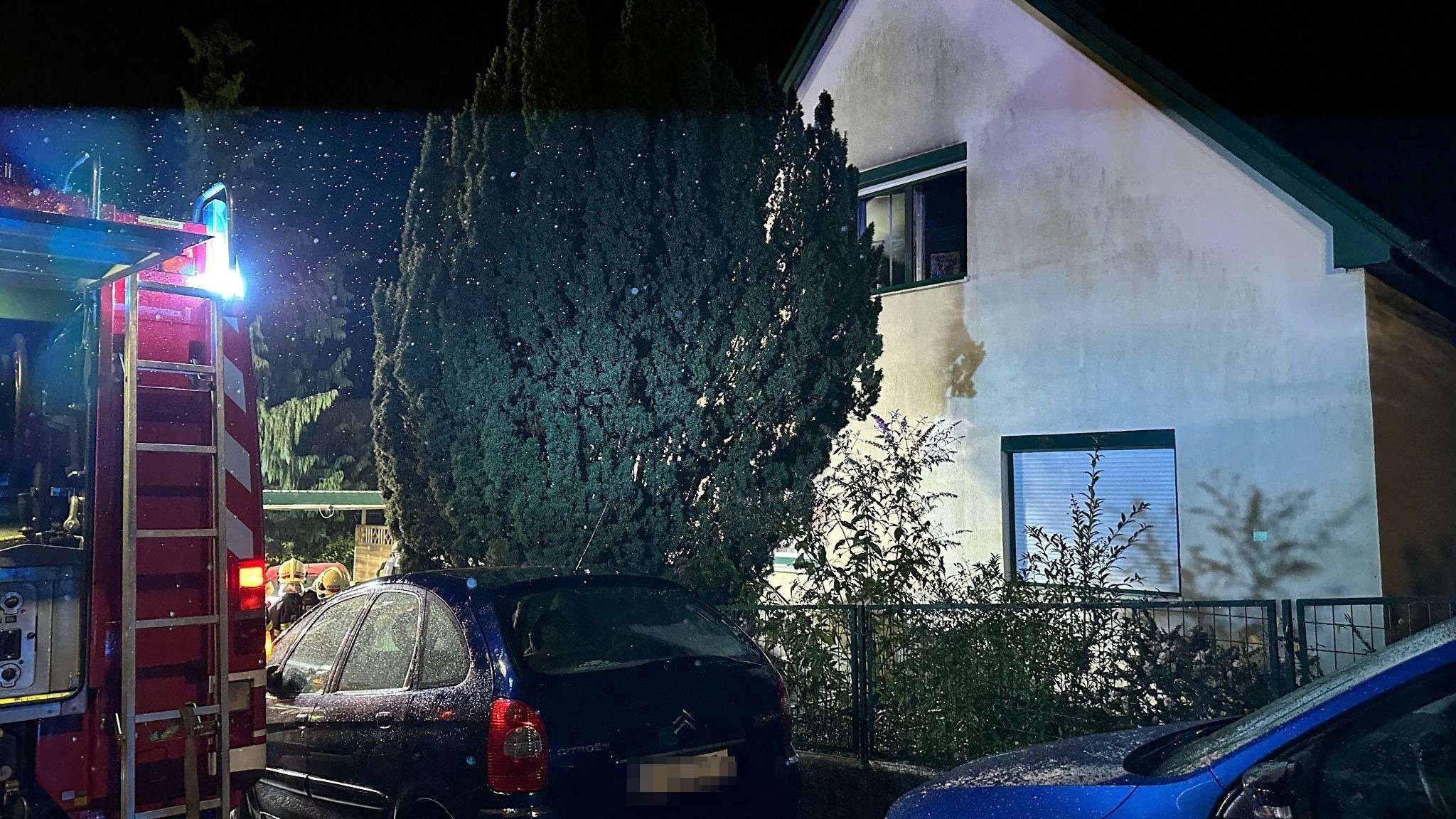 Wohnhausbrand in St. Pölten-St. Georgen