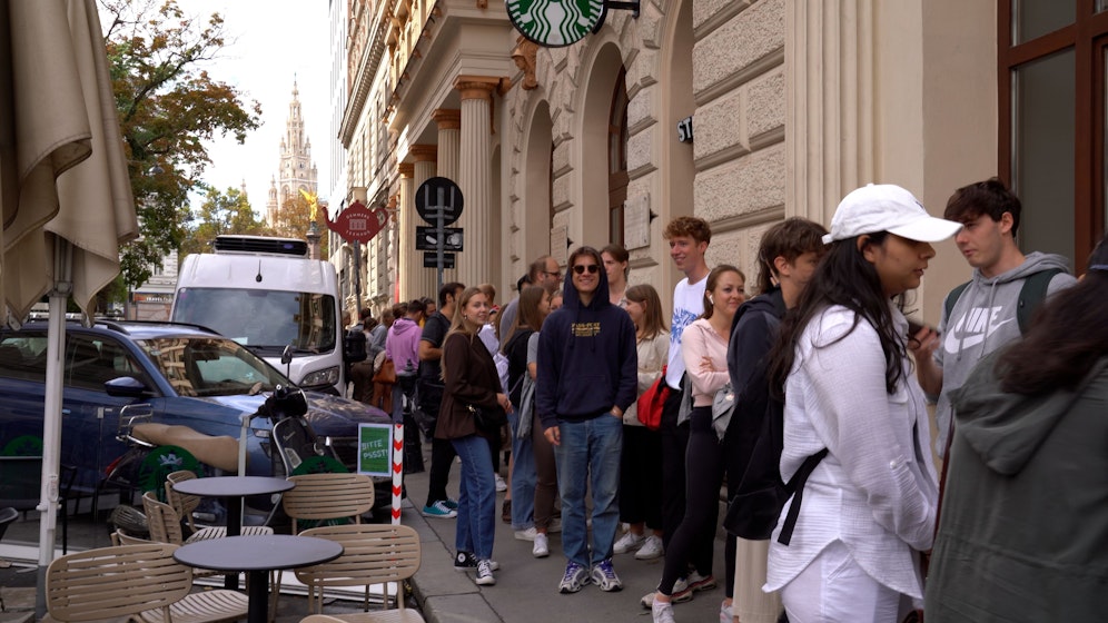 In der Wiener Innenstadt sorgte die Eröffnung eines neuen 