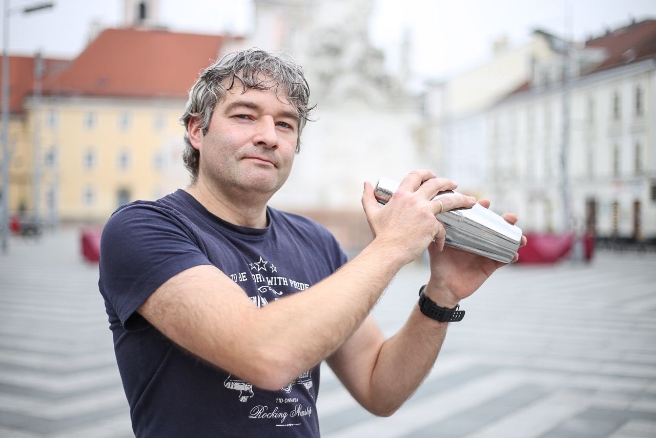 Stefan Jaros liefert seit 20 Jahren Cocktails vor die Haustür.