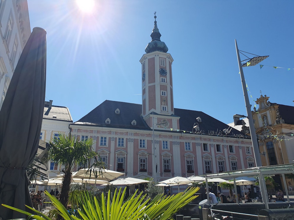 Das Rathaus in St. Pölten
