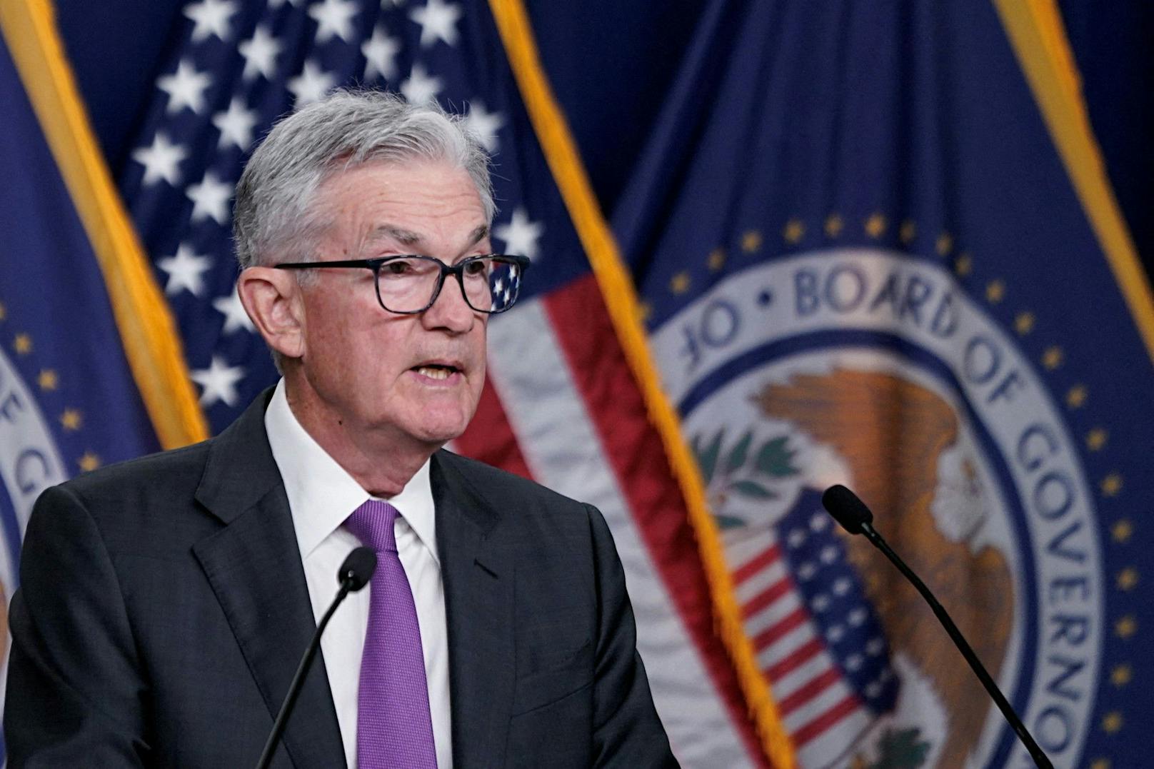 Der US-Notenbankchef informierte am Mittwoch über seine Geldstrategie.