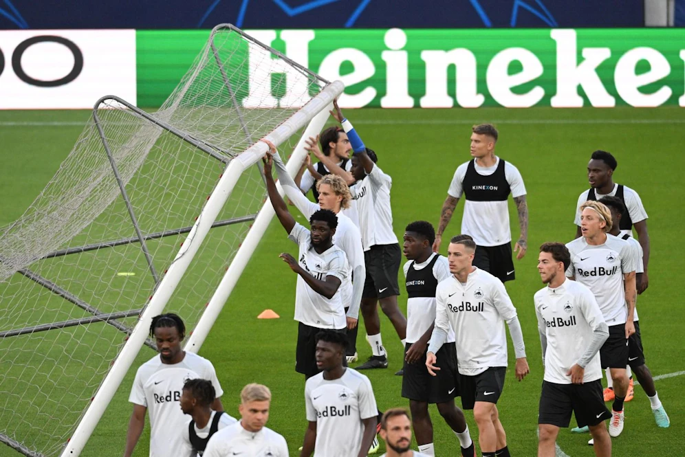 Salzburg vor dem Hit gegen Benfica