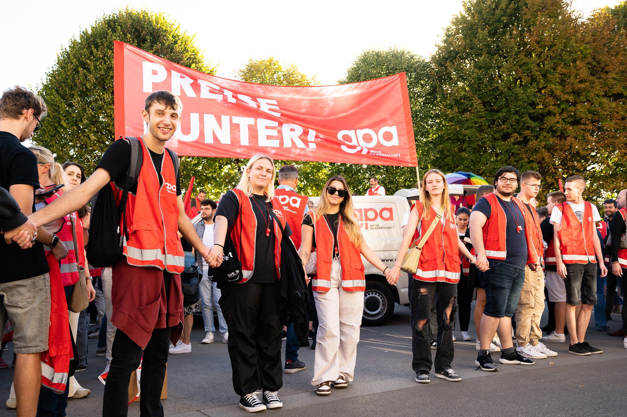 Rund vier Kilometer war sie lang.