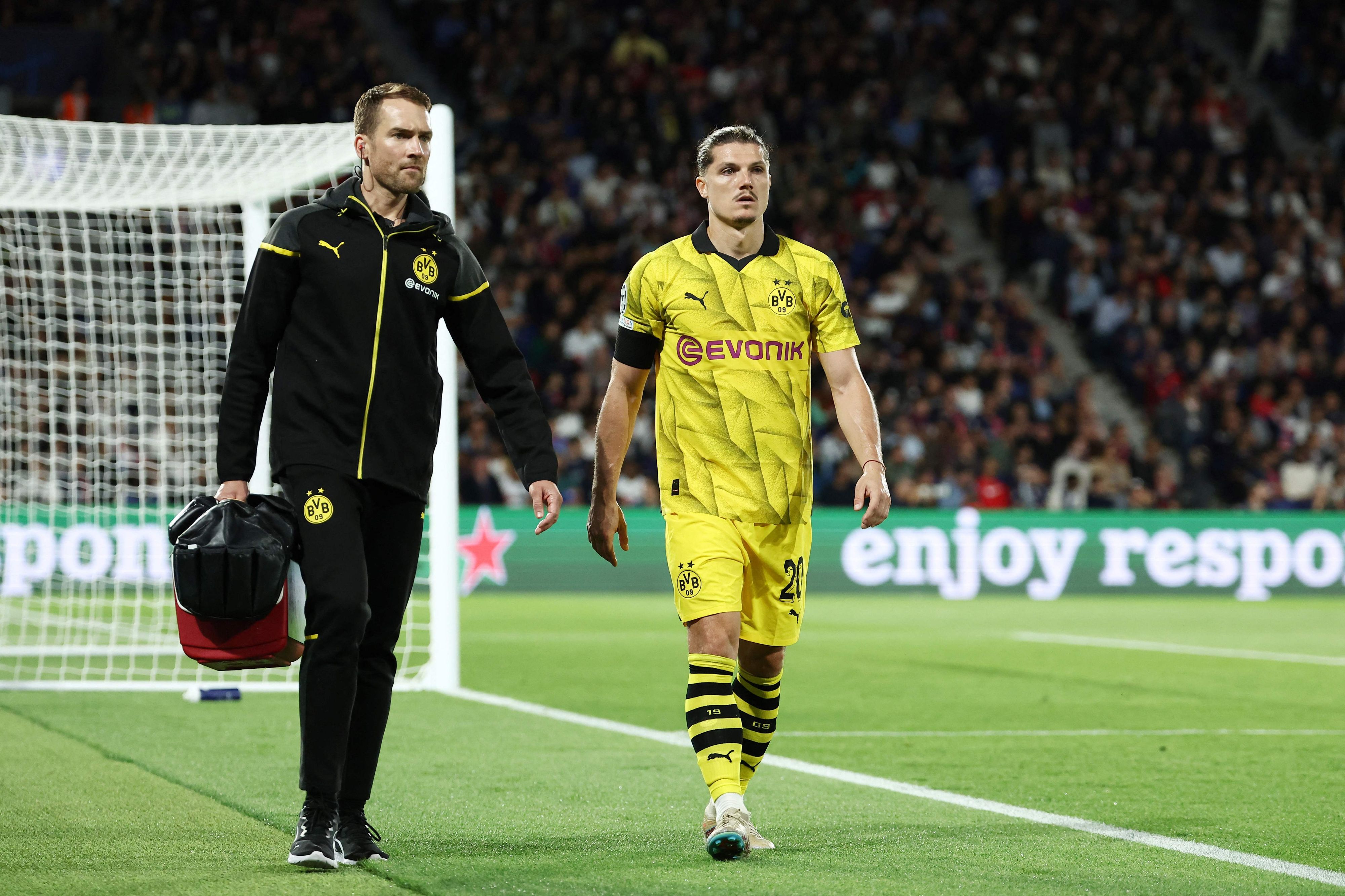 Marcel Sabitzer muss verletzt raus