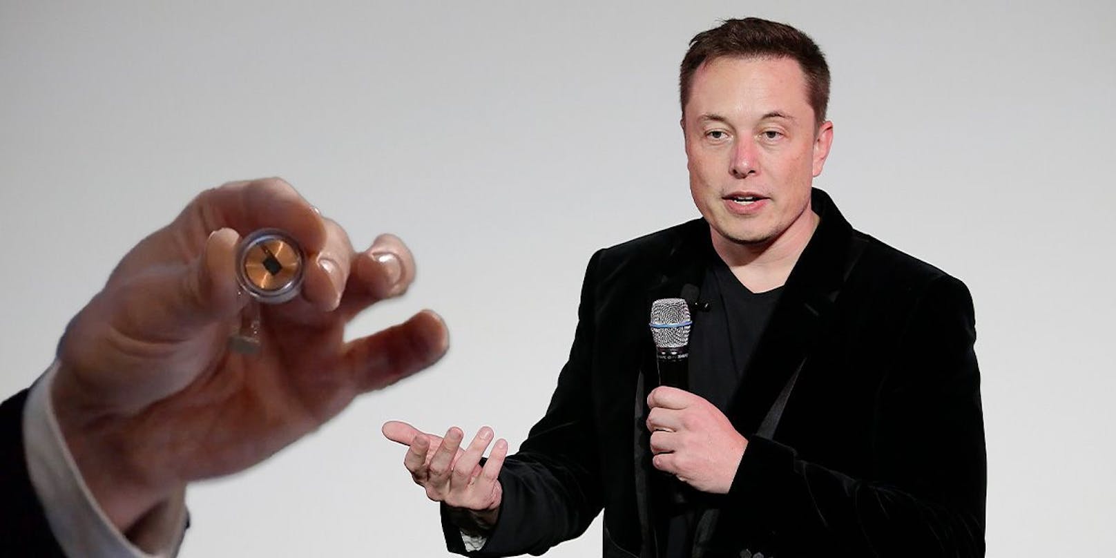 Mit seiner Firma Neuralink will Elon Musk (Bild) die medizinische Forschung vorantreiben. Er konzentriert sich auf die Maschinensteuerung durch Gedanken mithilfe eines implantierten Chips (Bild).
