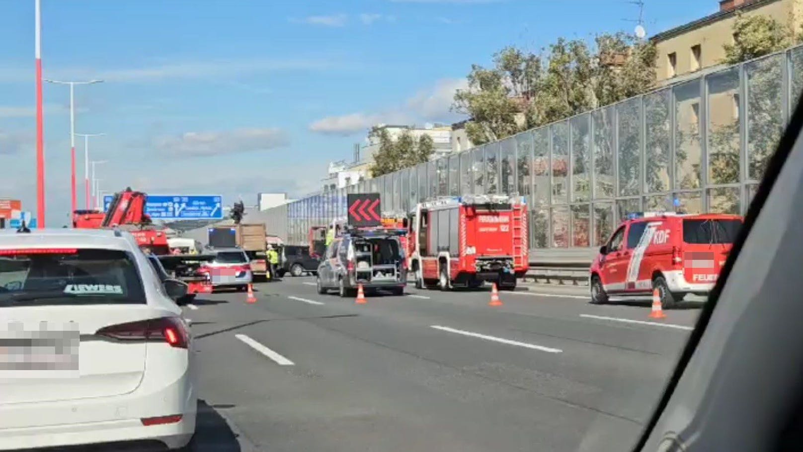 Auf der A23 löste ein Unfall am Donnerstag ein Stau-Chaos aus.