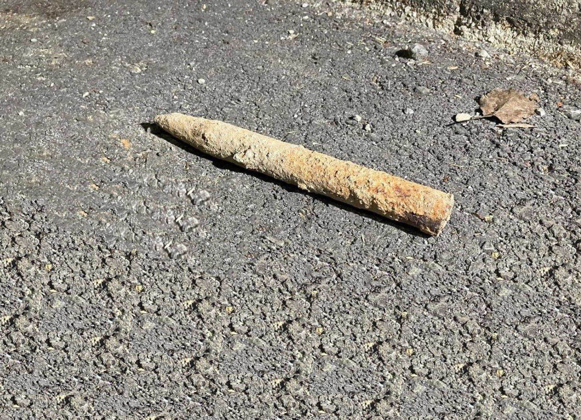 Der Gegenstand wurde sichergestellt.