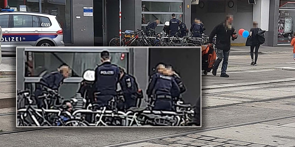 Ein Mann randalierte am Samstagvormittag in einem Wiener Supermarkt.
