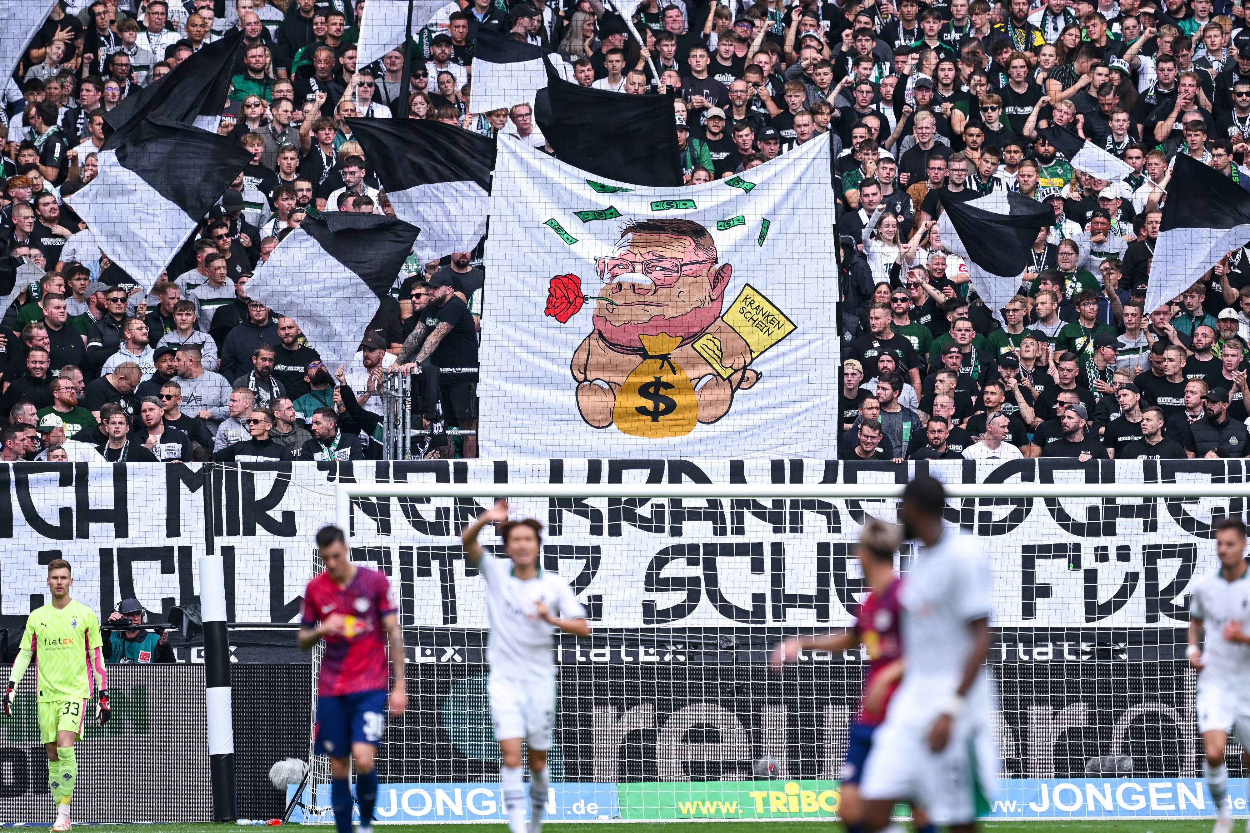 Gladbach-Fans beleidigen Eberl
