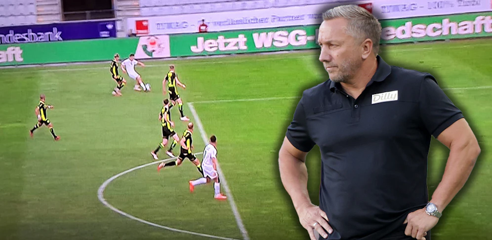 Beim 2:2 konnte keine Linie gezogen werden, Manfred Schmid ist sauer