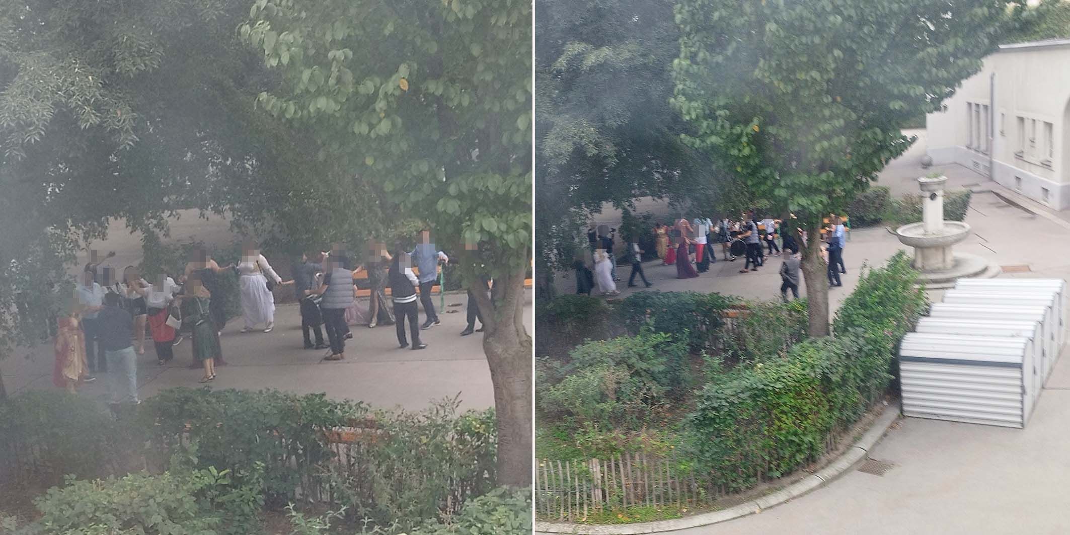 Rentner Gemeindebau Hochzeit feier