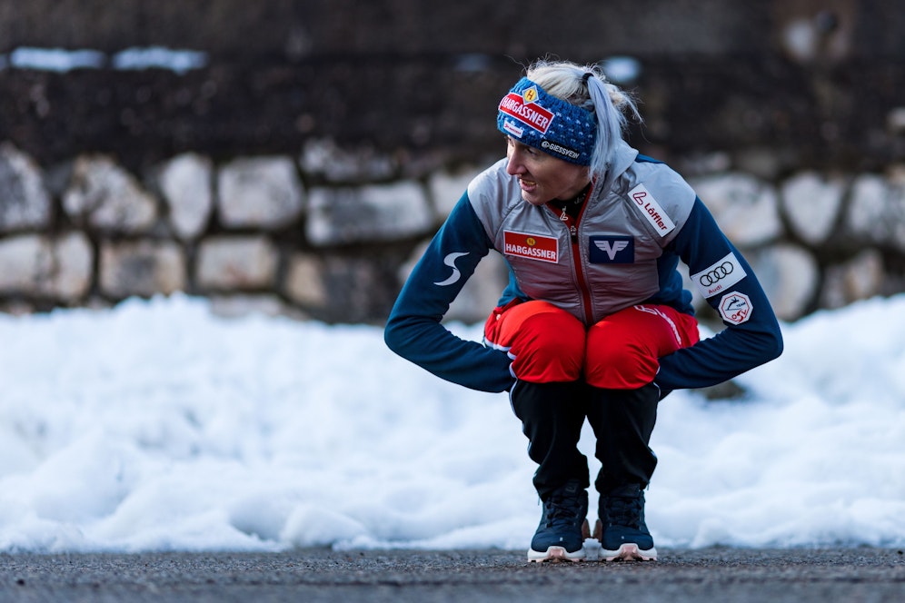 Daniela Iraschko-Stolz zieht einen Schlussstrich.