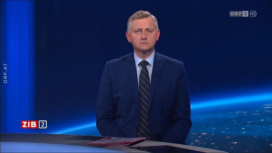 Chefverhandler Reinhold Binder (Gewerkschaft PRO-GE) am späten Sonntagabend in der ORF-"ZIB2".