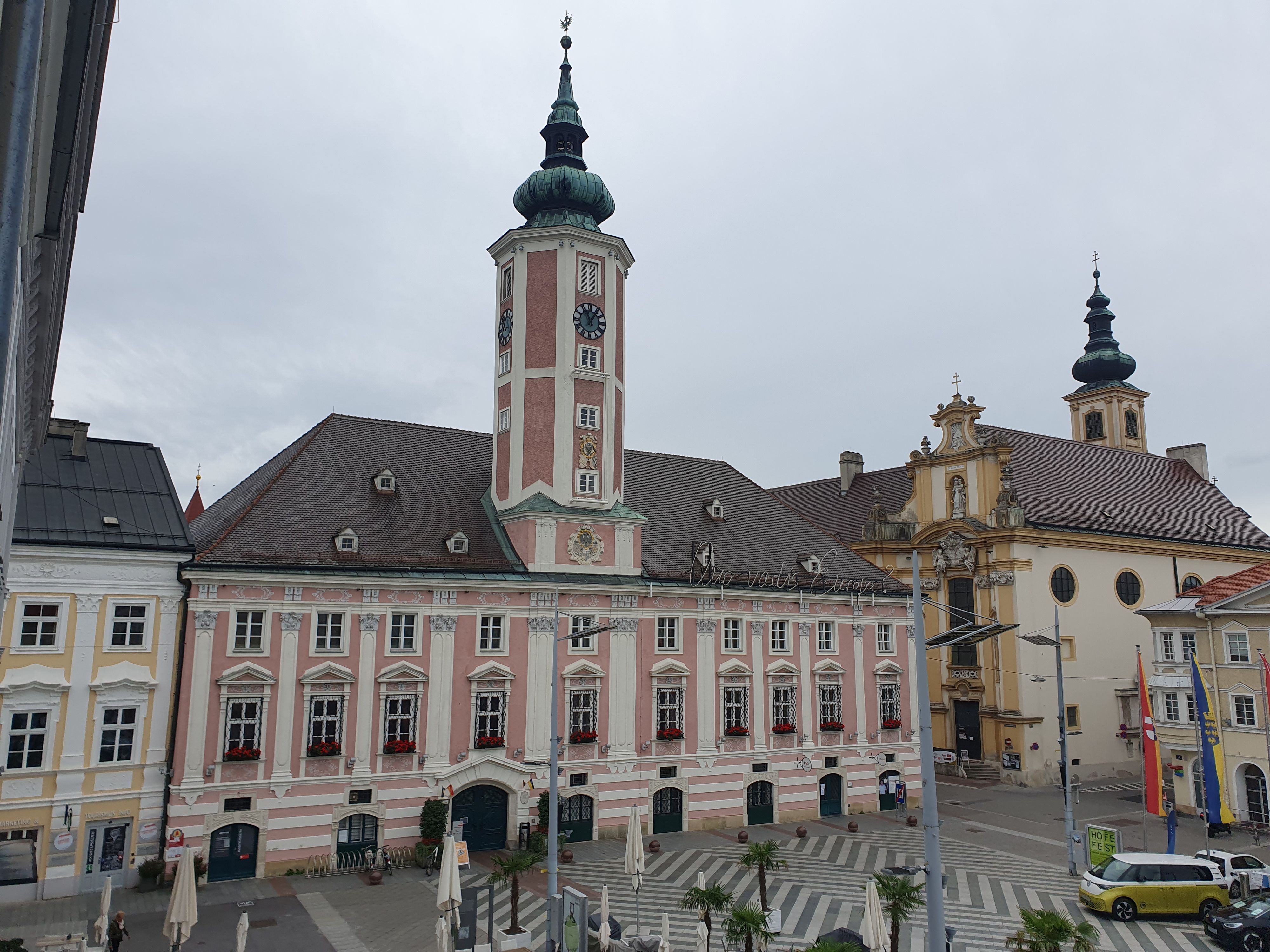 Das Rathaus in St. Pölten