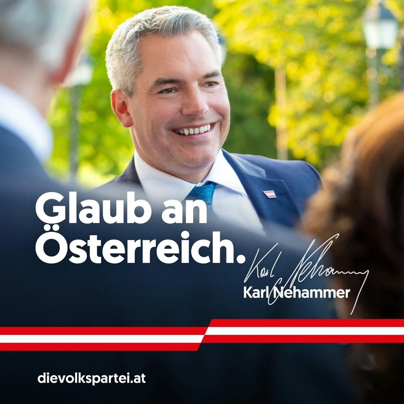Kanzler Karl Nehammer will aus Österreich ein Land der Gläubigen machen.