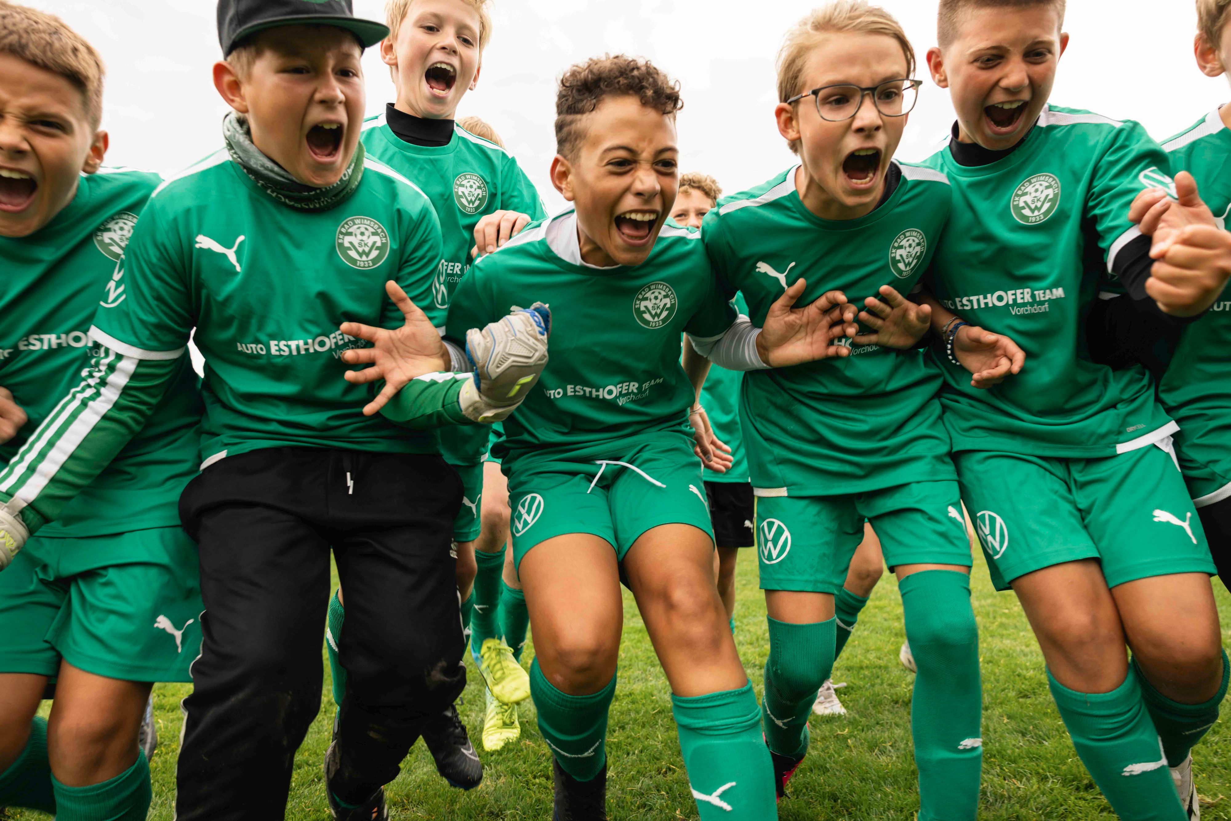 Die Kicker von Bad Wimsbach schafften den Aufstieg.