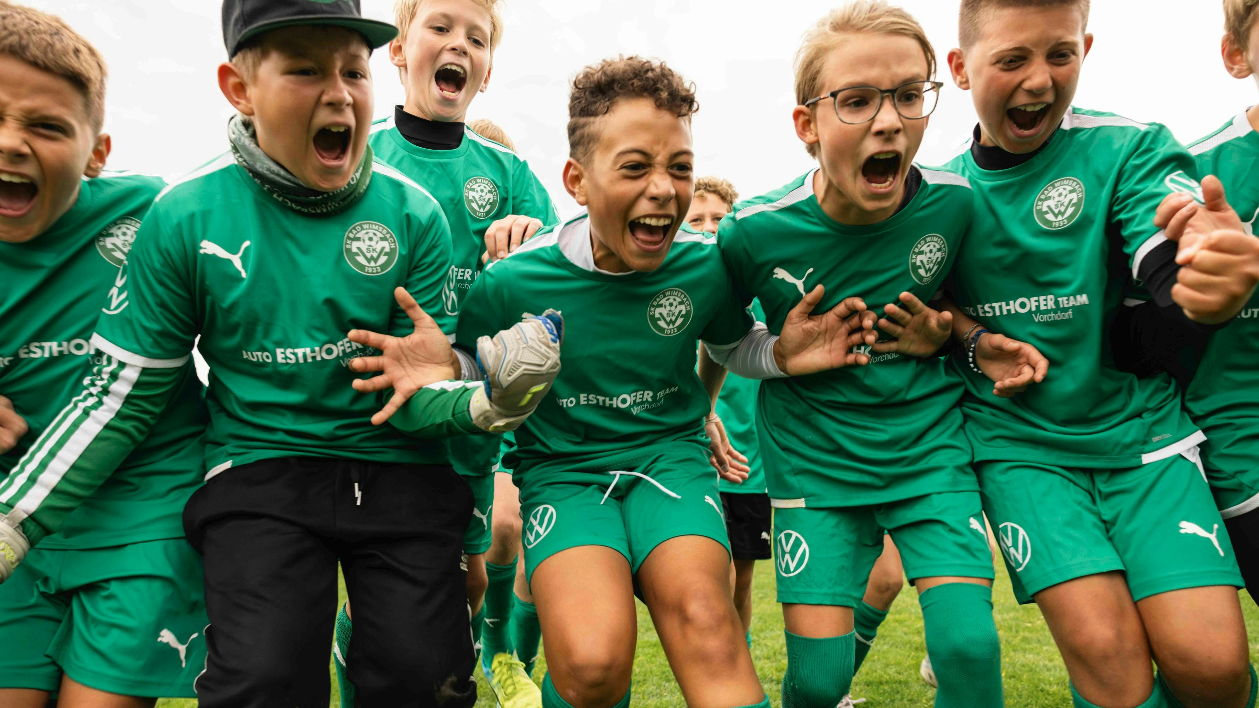 Die Kicker von Bad Wimsbach schafften den Aufstieg.