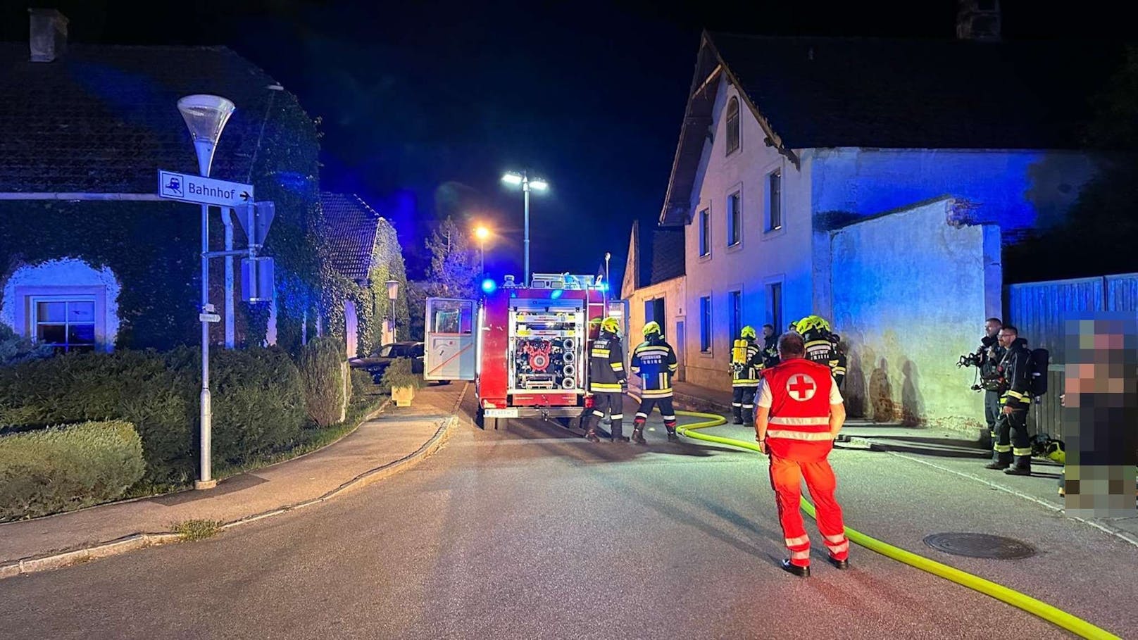 Die Feuerwehr spricht von einem "Horrorszenario".