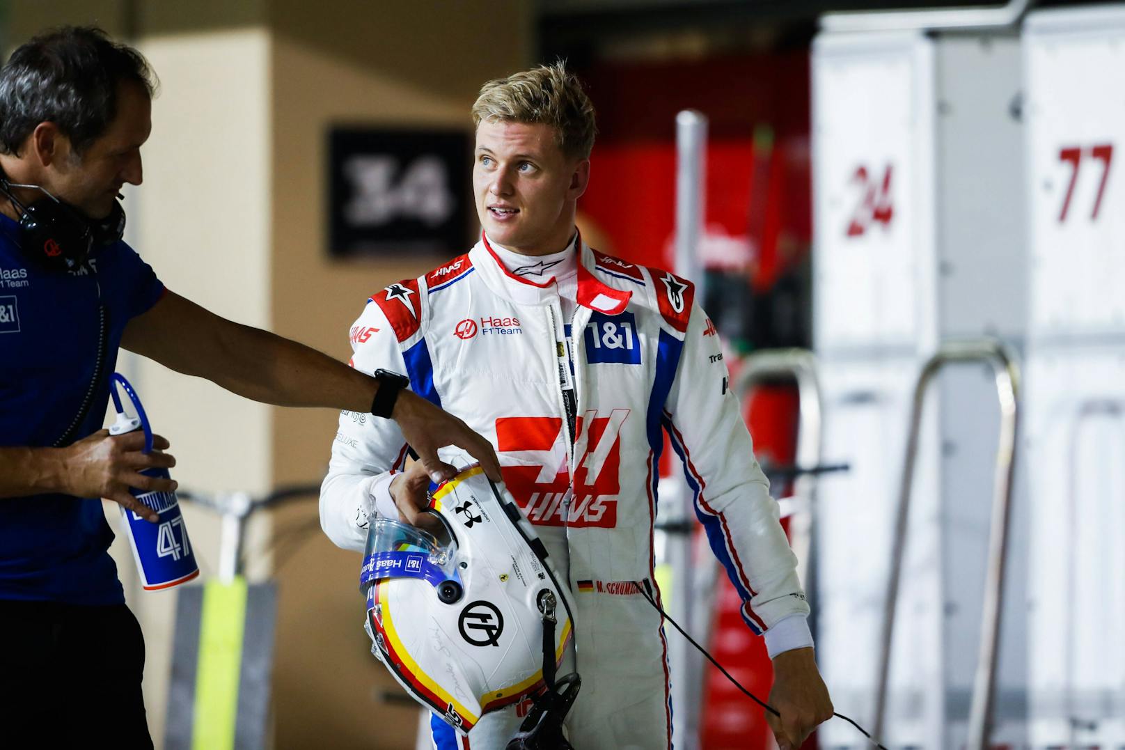 Mick Schumacher beim Grand Prix von Abu Dhabi 2022