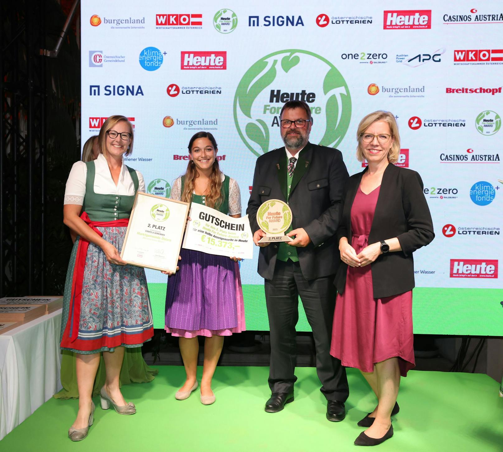 Der zweite Platz ging an&nbsp;Öblarn (Steiermark), das die Jury durch ihr einzigartiges Naturgefahren- Simulationsmodell überzeugte.&nbsp;