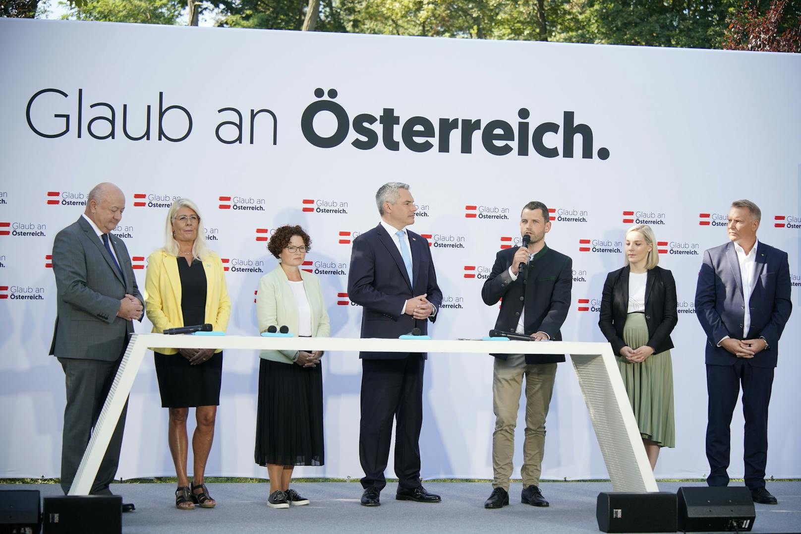 Präsentiert wurde die Kampagne in der Politischen Akademie der ÖVP in Meidling.