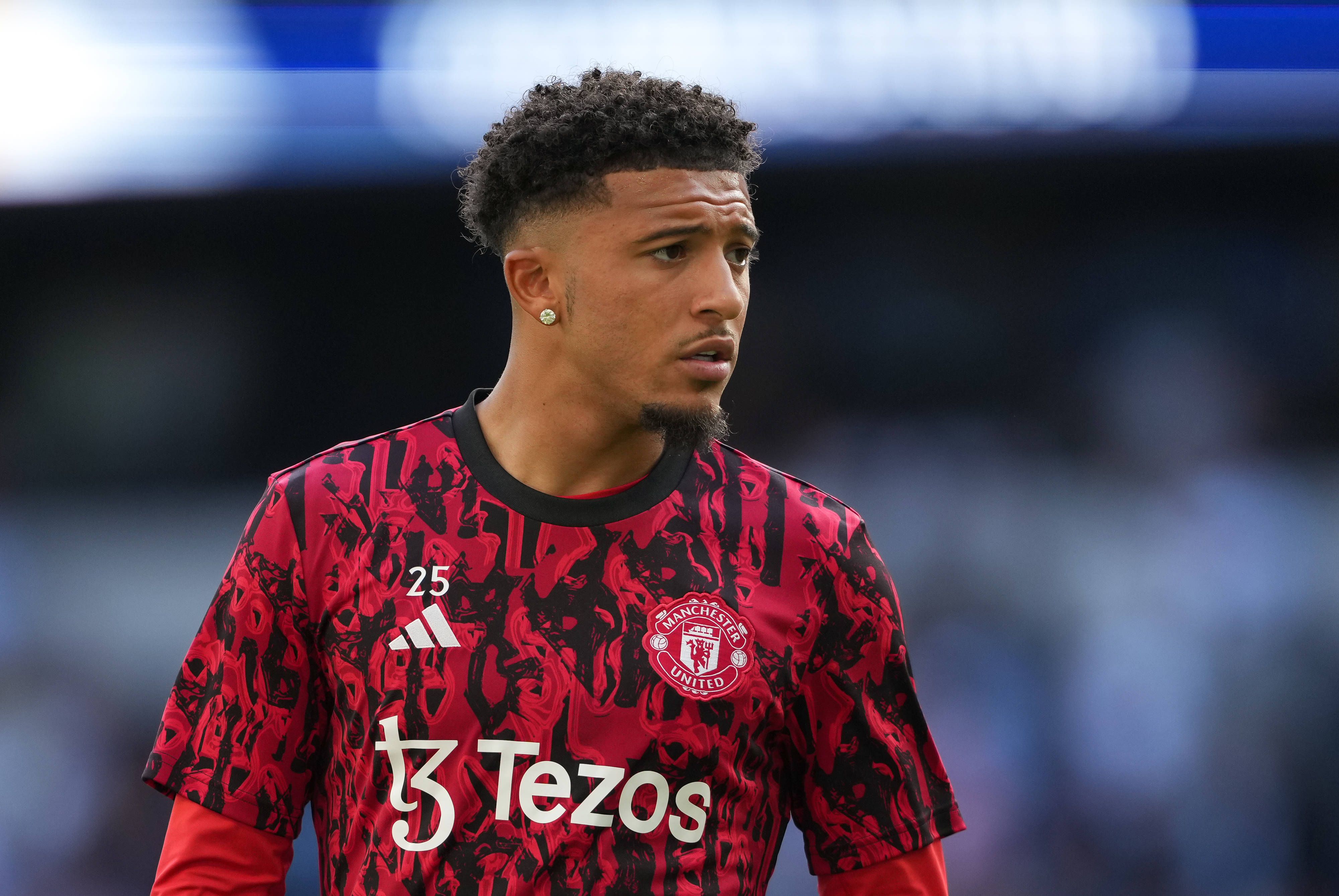 Manchester-United-Star Jadon Sancho darf nicht mehr in die Kantine. 