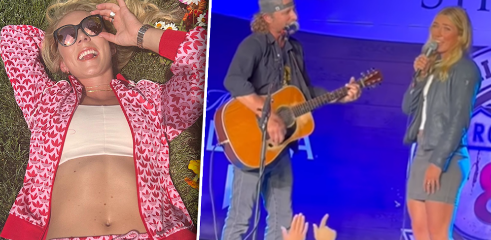 Mikaela Shiffrin als Sängerin