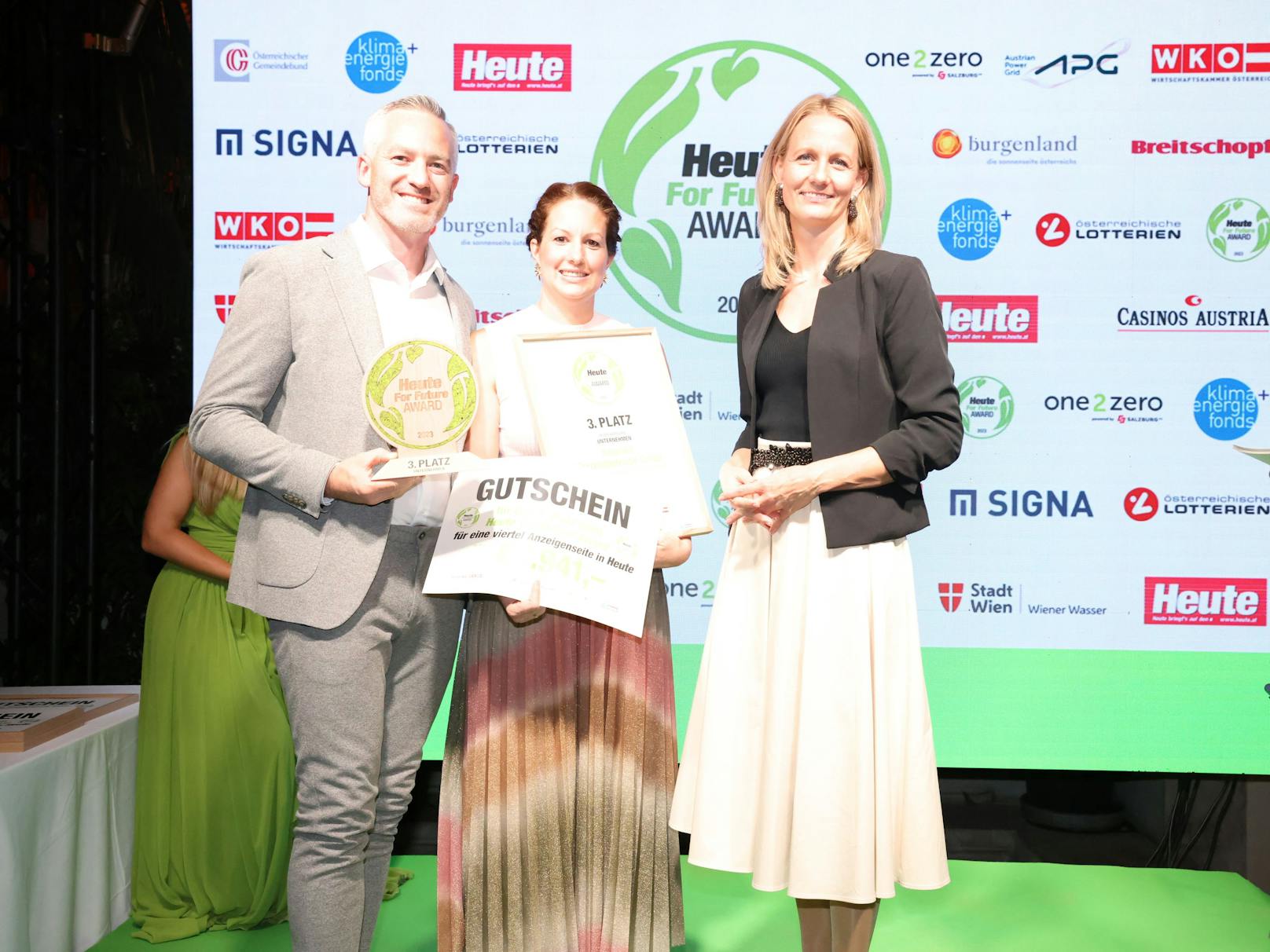 Bio-Essen, das zeichnet die Luftburg im Prater aus – beim Heute for Future-Award gelang der dritte Platz.