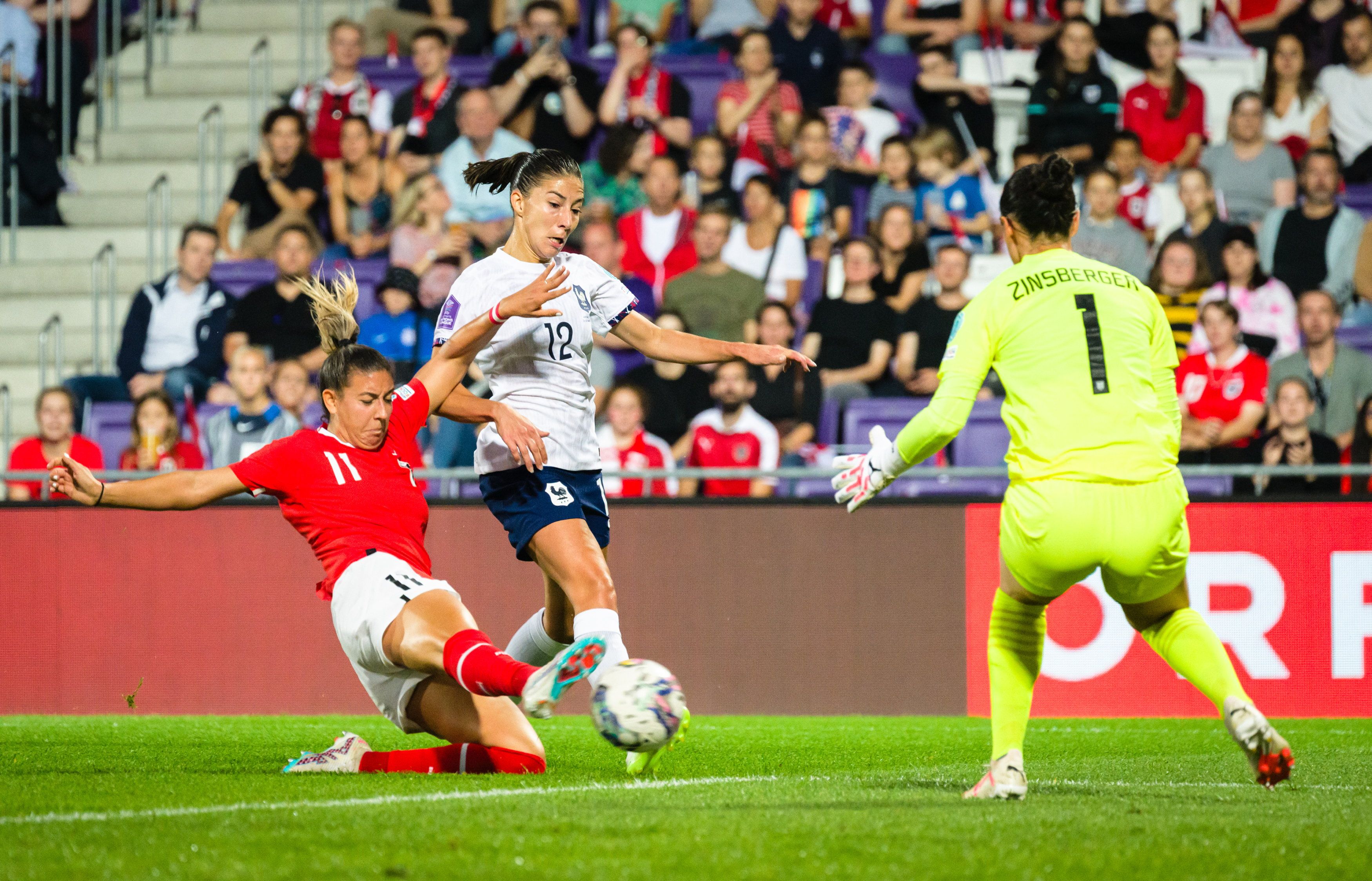Volle Ränge in Favoriten, aber es gab eine 0:1-Niederlage