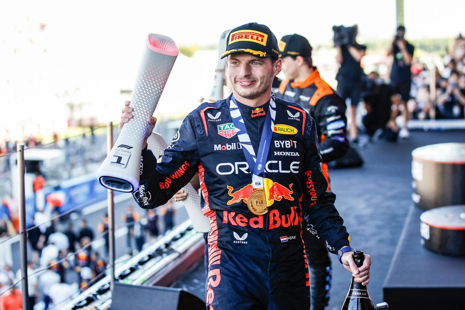 Red-Bull-Star Max Verstappen könnte sich schon im Sprint zum Weltmeister Krönen. 