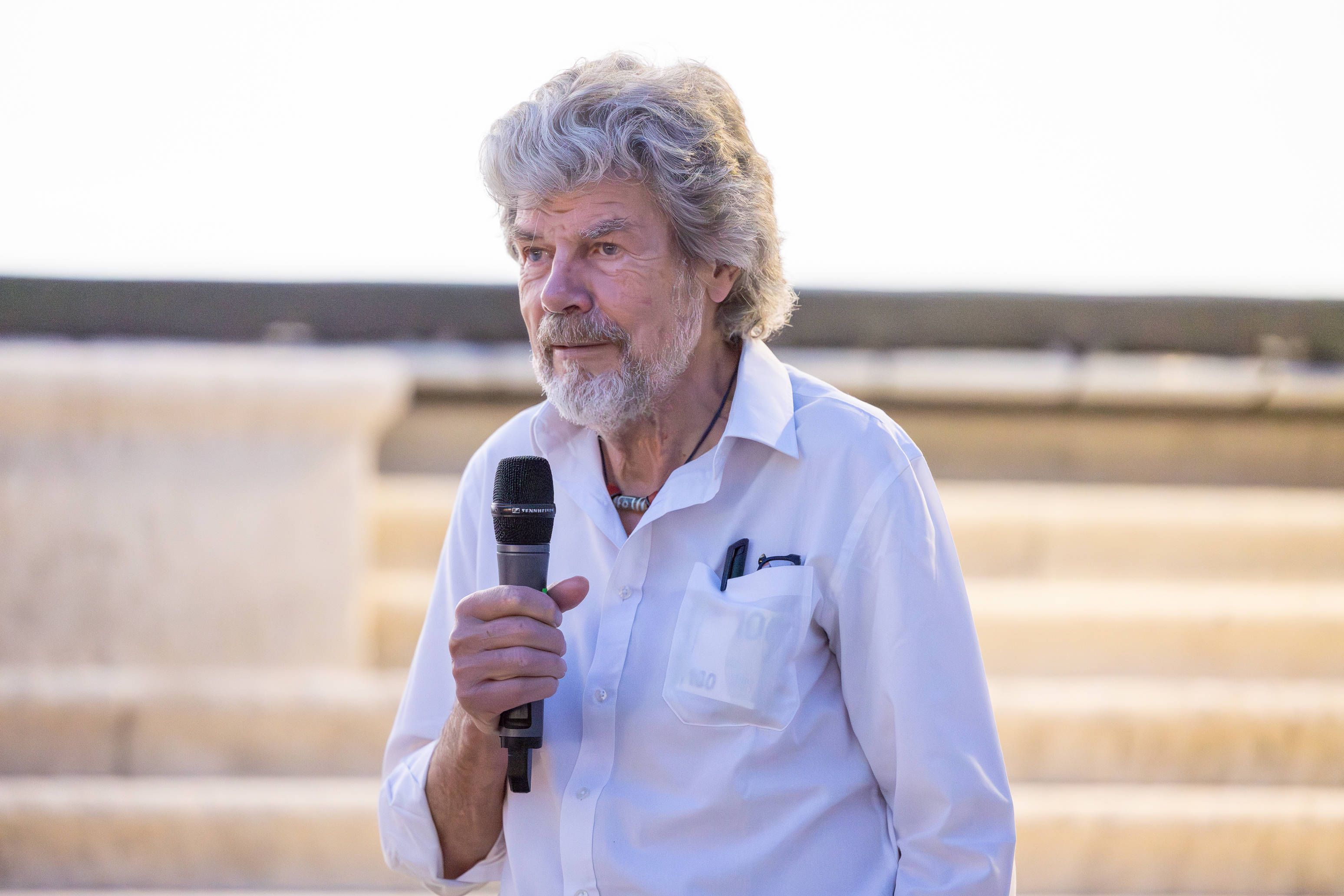 Bergsteigerlegende Reinhold Messner – kürzlich wurde ihm ein Rekord aberkannt. 