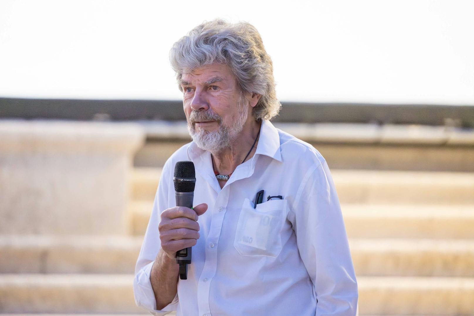 Bergsteigerlegende Reinhold Messner – kürzlich wurde ihm ein Rekord aberkannt. 