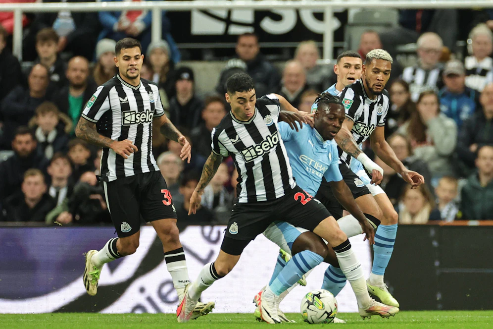 Newcastle gegen Manchester City