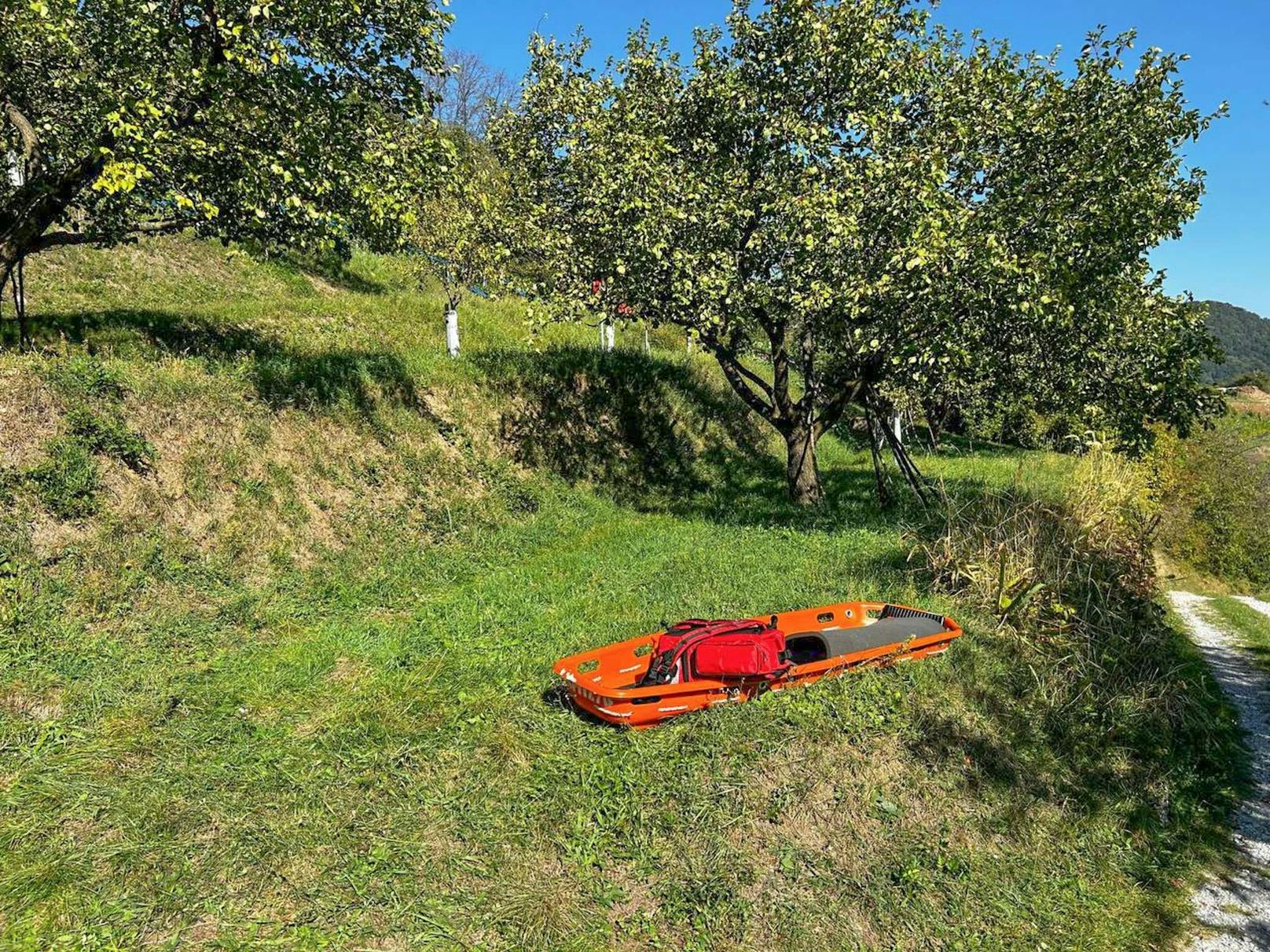 Der Mann wurde dabei schwer verletzt und eingeklemmt.