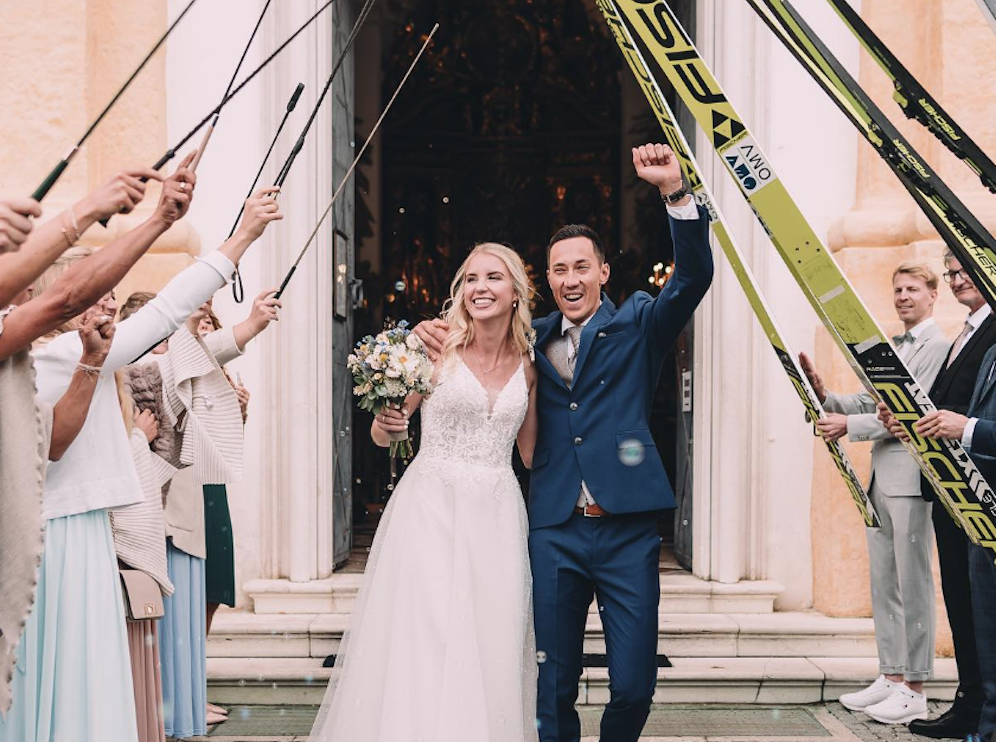 Mario Seidl heiratet seine Victoria.