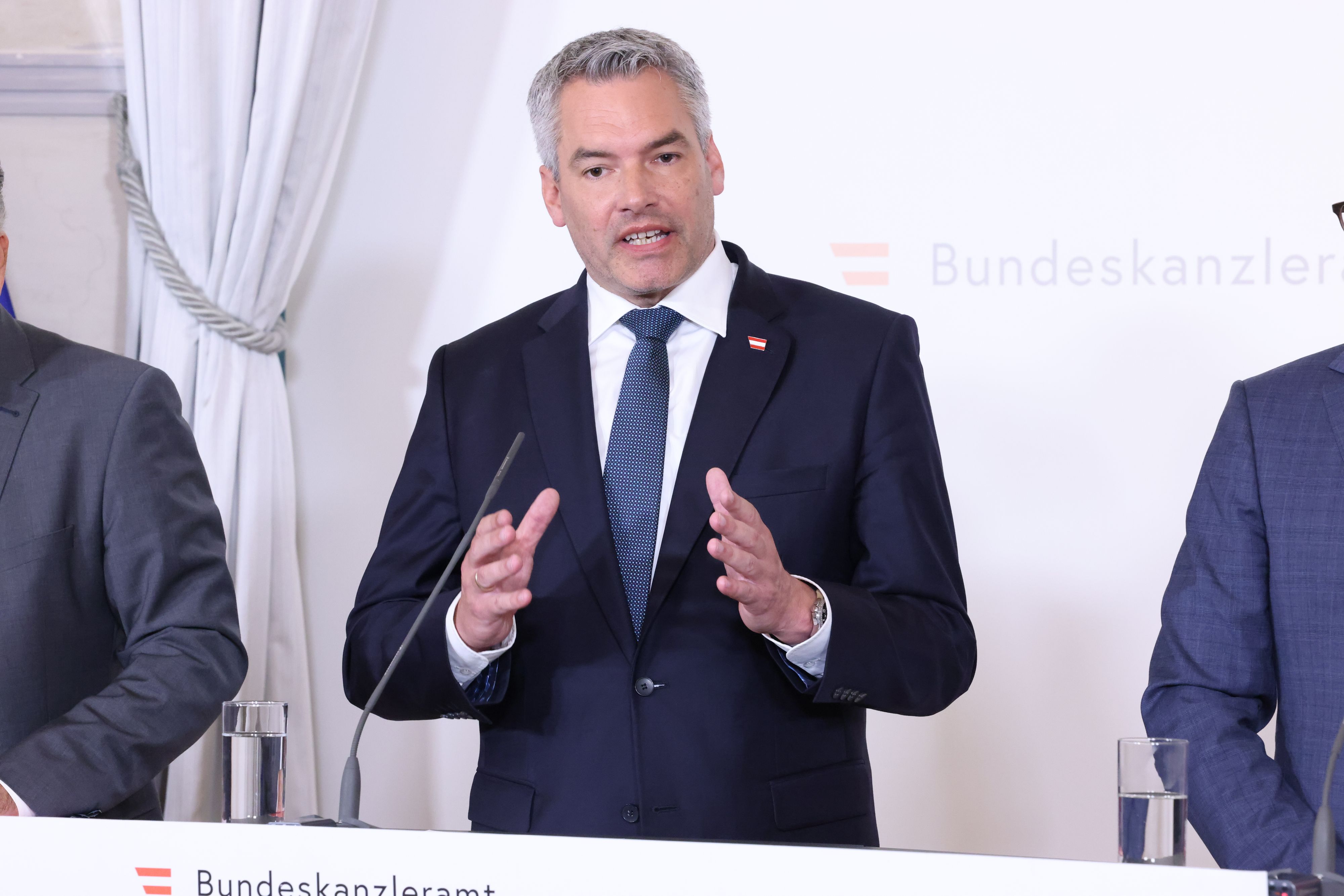 Zum Start seiner Norwegen-Reise fordert Bundeskanzler Nehammer die Abschaffung des CO2-Speicher-Verbotes in Österreich.