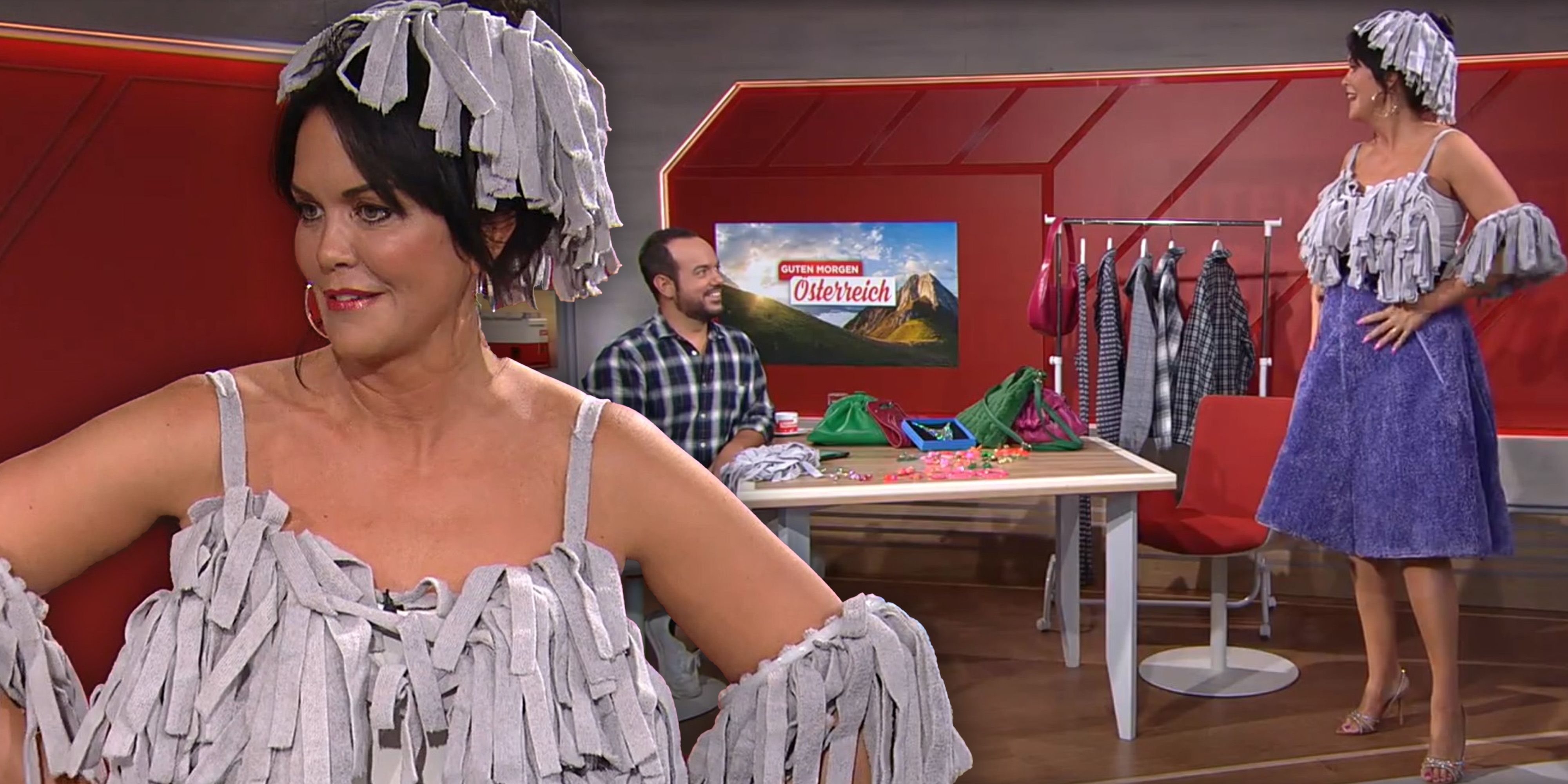 Martina Reuter zeigte im ORF ihre "Wischmöpse".