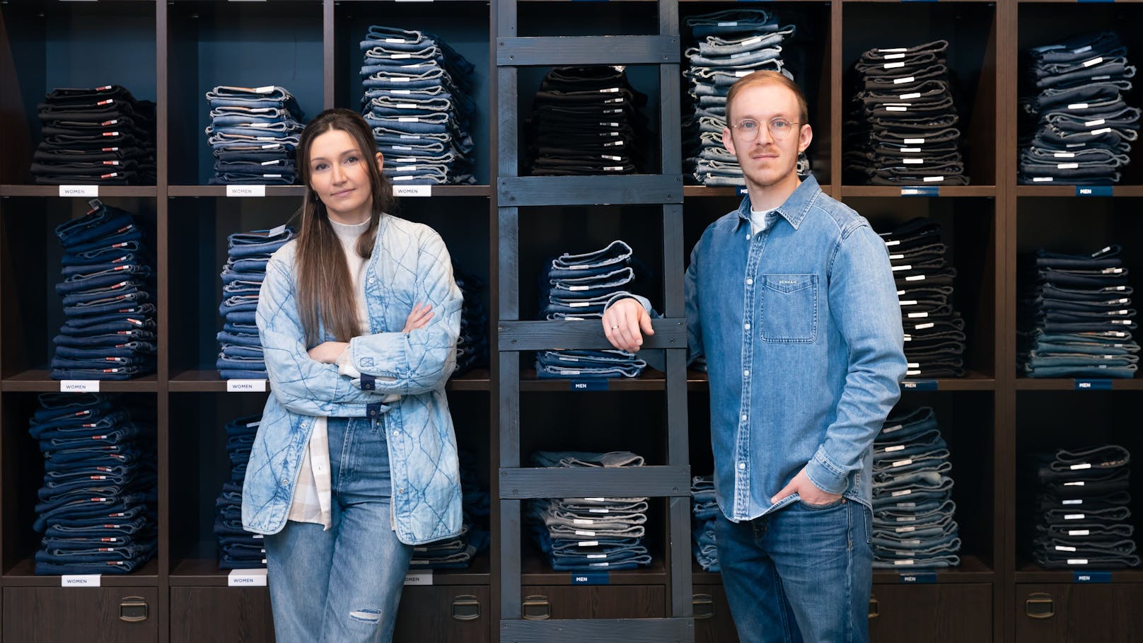 Das Wiener Paar Magdalena und Markus Budim versorgt seine Kunden mit den coolsten Hosen Wiens.