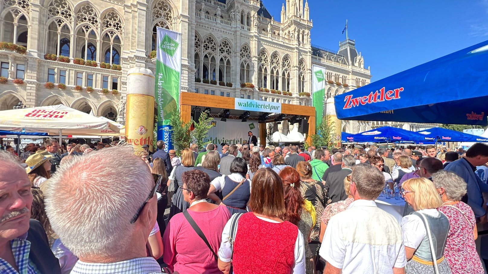 Bei bestem Sommerwetter und tausenden Gästen sagte die Landeshauptfrau: "Das Waldviertel verbindet das, was uns in Niederösterreich ausmacht: Tradition und Moderne".