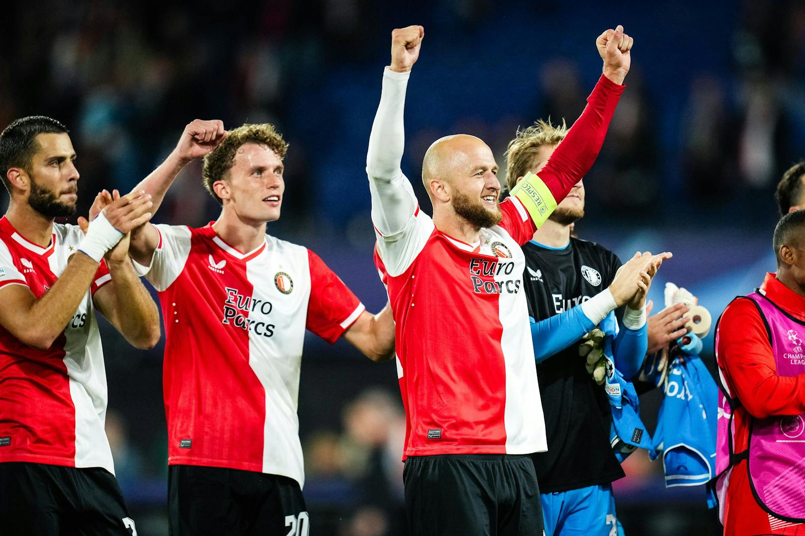 Feyenoord-Kapitän Gernot Trauner kommt als holländischer Meister in die Champions League.