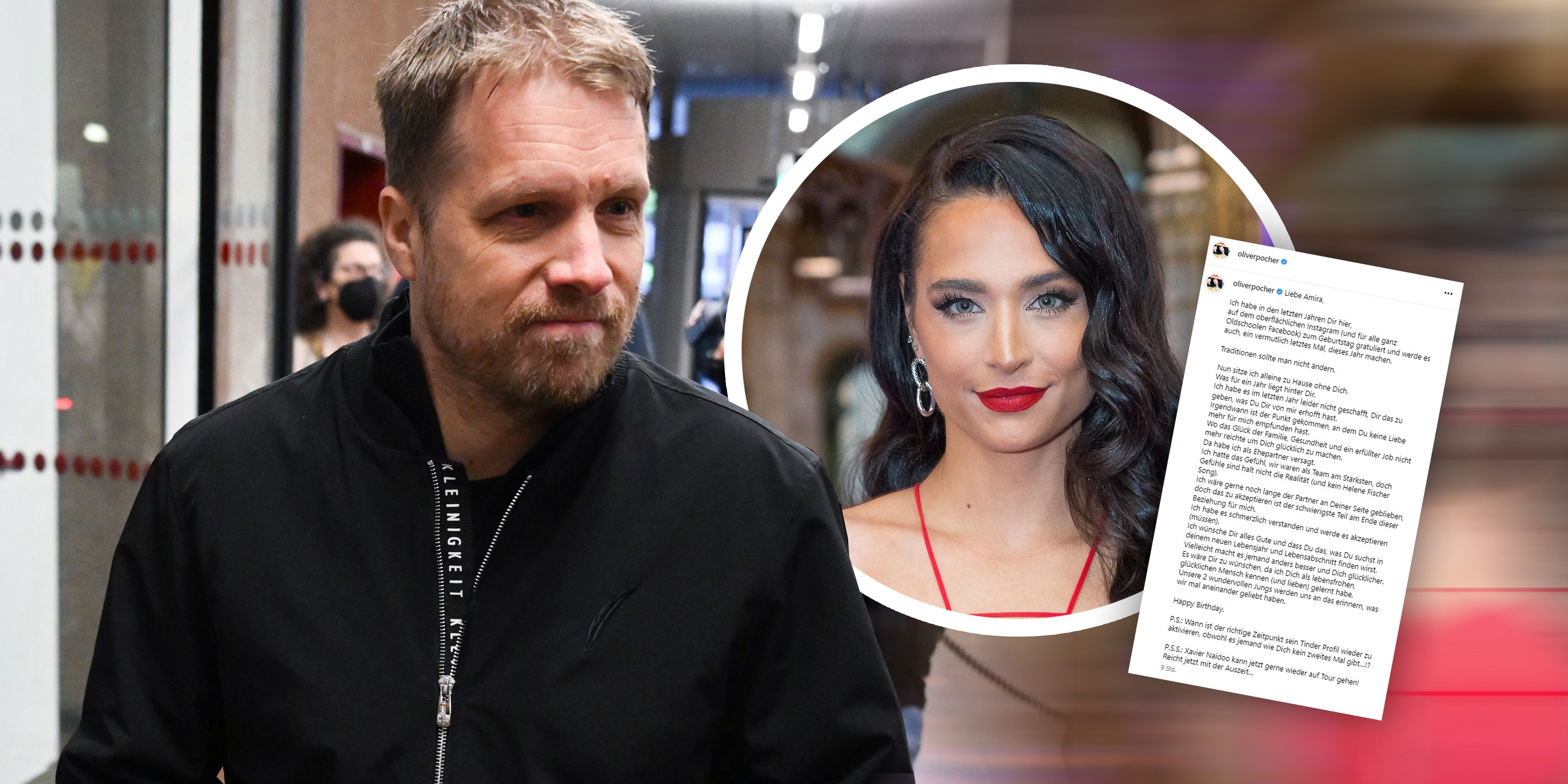 Oliver Pocher meldet sich mit einem öffentlichen Brief bei Amira.