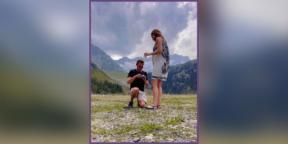 Kevin Solleroz (Bild) wollte den romantischen Moment für die Ewigkeit festhalten.