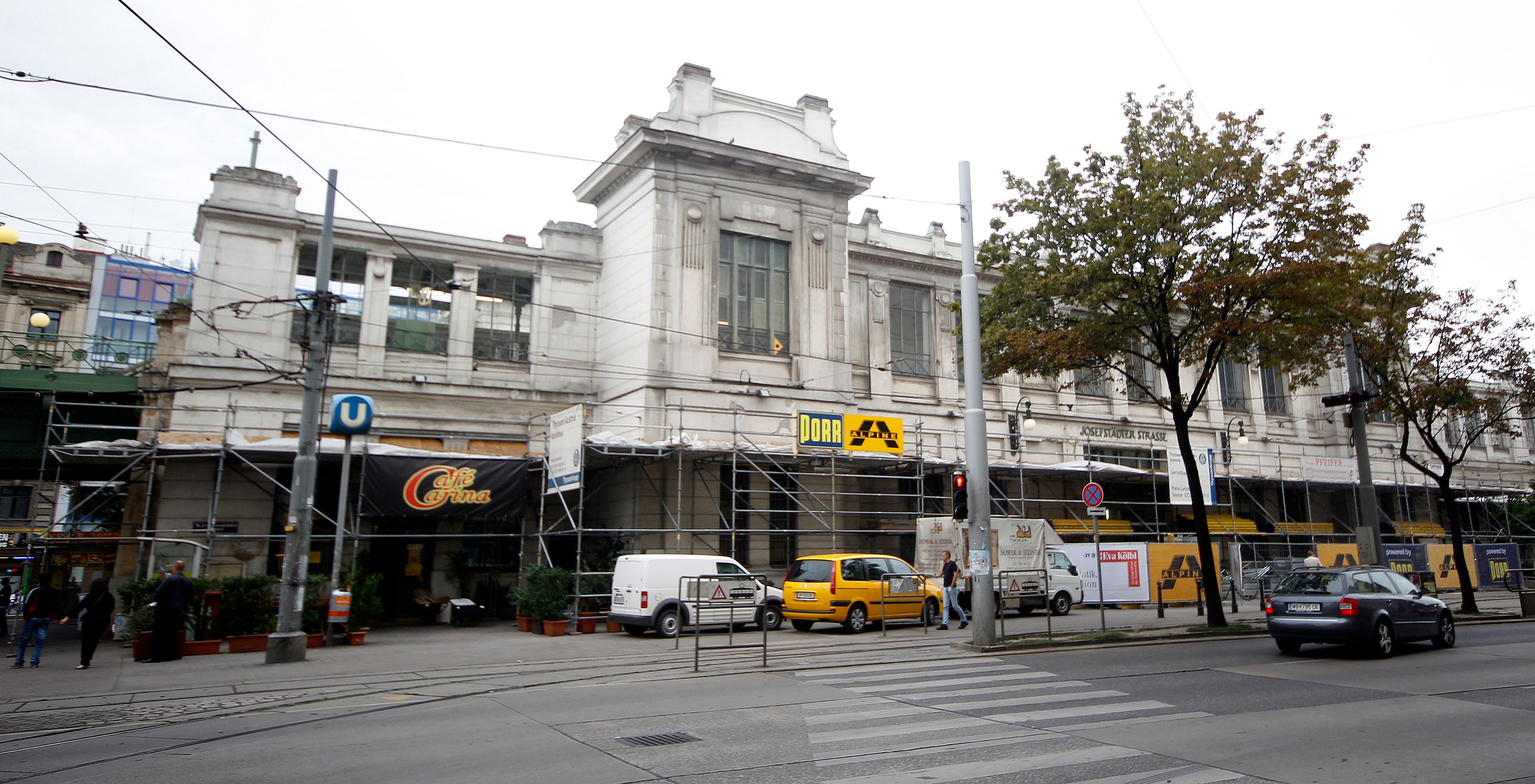 Der Vorfall ereignete im Bereich des Lerchenfelder Gürtels Höhe U-Bahn-Station Josefstädter Straße.