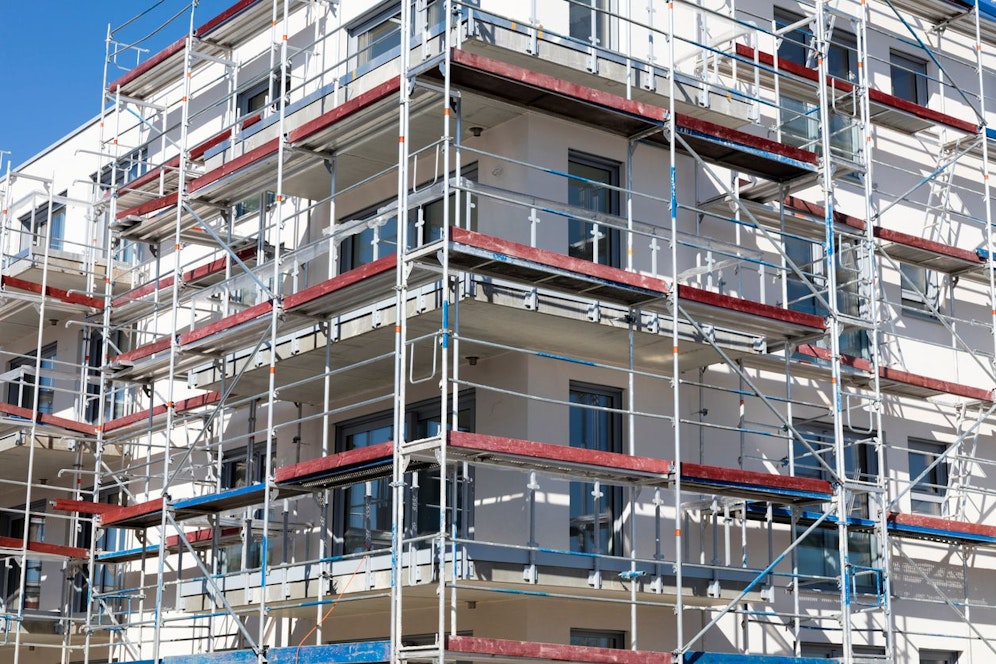 Ein heimisches Bauunternehmen ist pleite. (Symbolbild)