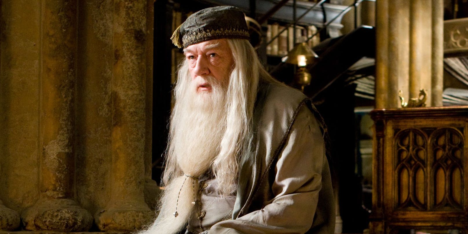 Sir Michael Gambon spielte Dumbledore in "Harry Potter".
