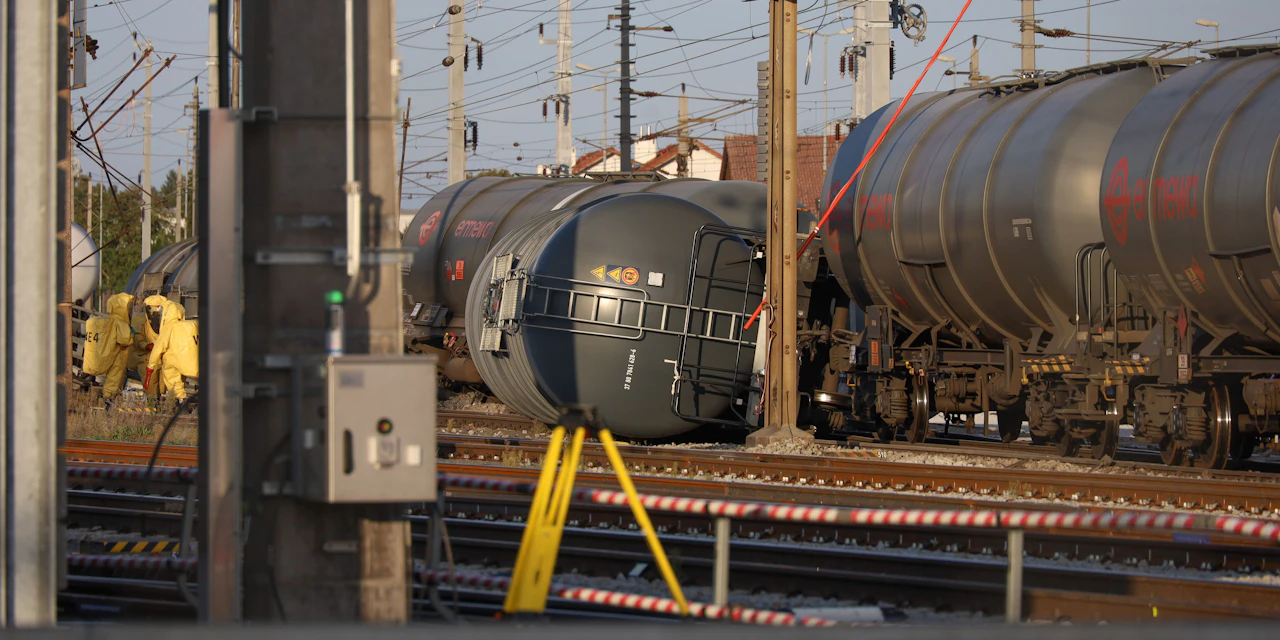 Oberösterreich Güterzug bei Wels entgleist Bahnstrecke gesperrt Heute.at