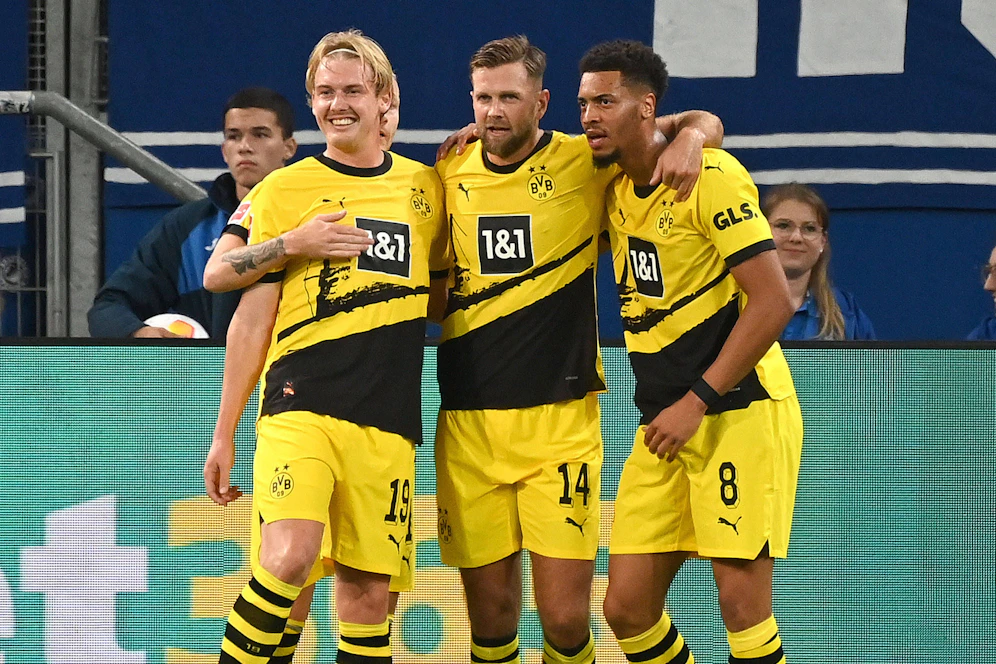 Borussia Dortmund legt in der sechsten Runde der deutschen Bundesliga vor. 