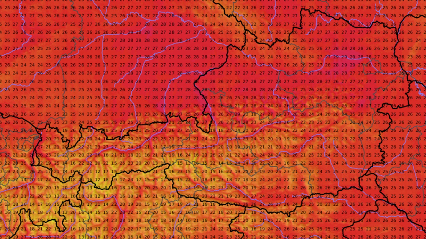 In Österreich wird es noch einmal richtig warm.