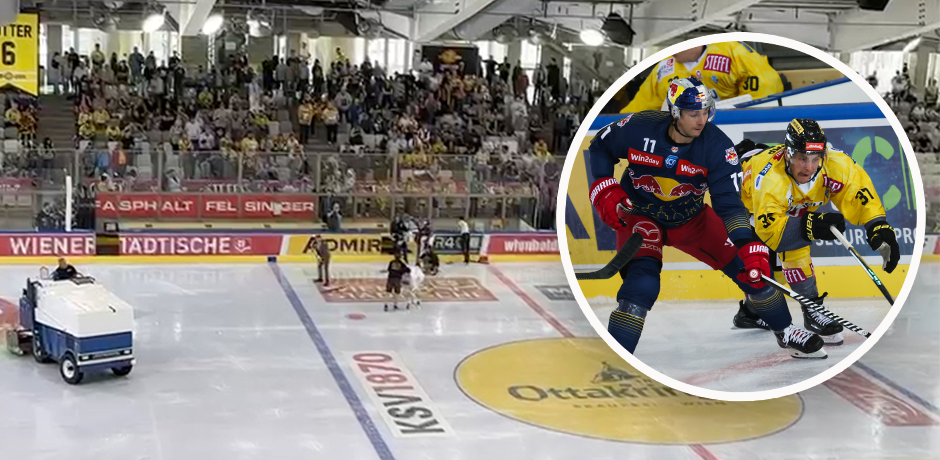 Bei den Caps gibt es Probleme mit dem Eis.